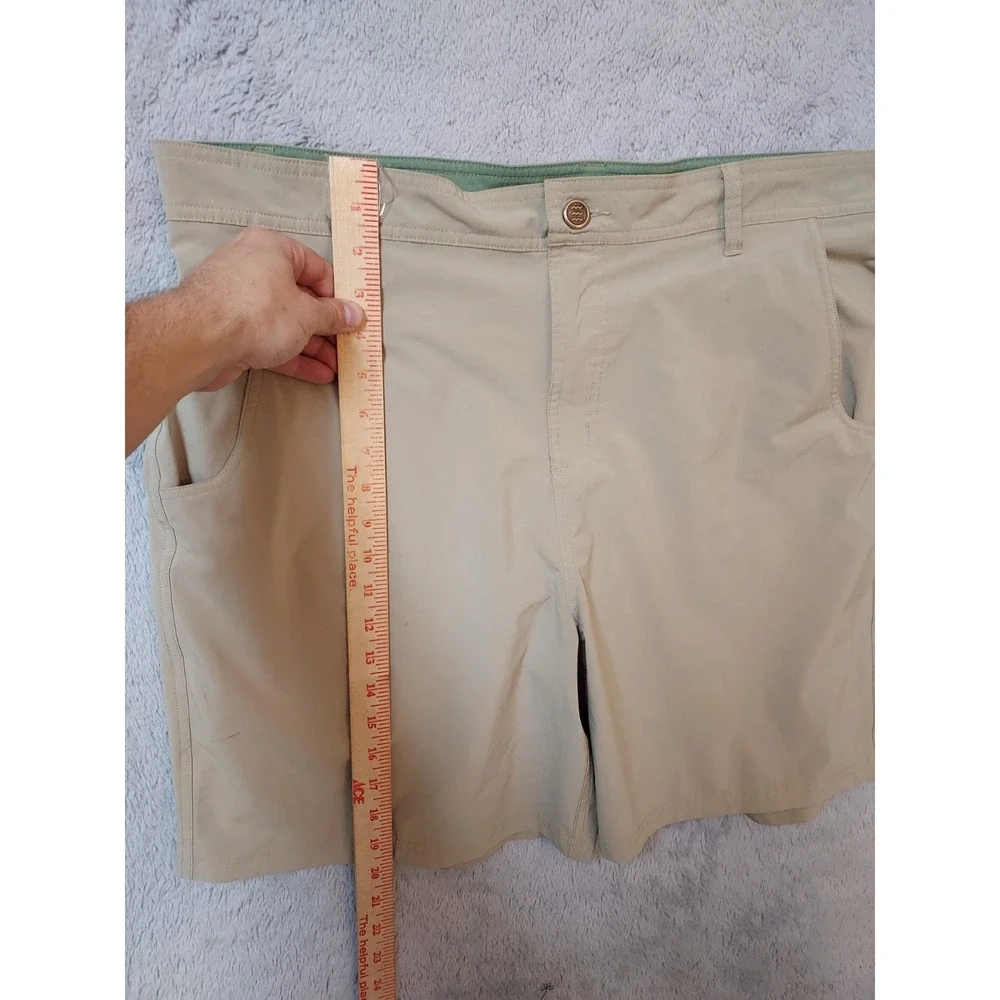 Free Fly Shorts Mens 38 Chino Casual Preppy Performance Stretch Fishing Casual - Picture 9 of 10